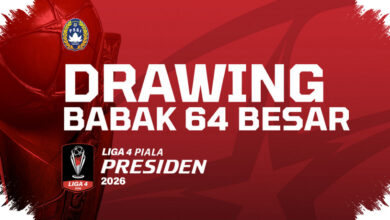 16 Grup Liga 4 Piala Presiden 2026 Terbentuk, Persaingan 64 Klub Langsung Mengeras
