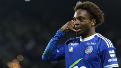 Laga Sembilan Gol di Stade de la Meinau, Brace Martial Godo Antar Strasbourg Menang Tipis Atas Monaco