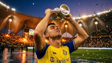 Al Nassr Akhiri Penantian Panjang, Ronaldo Tumpah Air Mata Setelah Kunci Gelar Liga Saudi