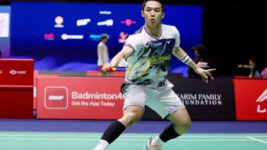 Jonatan Christie Kehilangan Kendali Di Gim Penentuan, Langkahnya Tertahan Di Babak Awal Singapore Open 2026