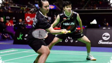 Sempat Imbang, Bobby/Melati Kehilangan Momentum Usai Dua Servis Mudah di Gim Kedua
