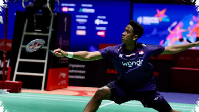 Lanier Terlalu Kuat Di Semifinal Singapore Open, Alwi Gagal Buka Jalan Ke Final
