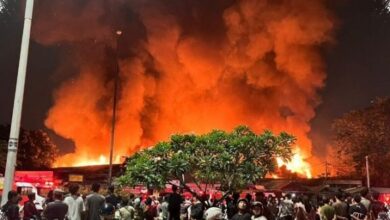 Ratusan Warga Kebon Kosong Kehilangan Tempat Tinggal, Kebakaran Diduga Berawal Dari Korsleting Listrik