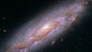 M88 Tampak Menawan Di Hubble, Tetapi Masa Depannya Sudah Dipenuhi Guncangan Kosmik