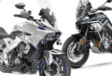 Futuristis atau Lebih Matang, Dua Arah Berbeda Zontes 703T dan CFMoto 800MT Sport