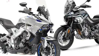 Futuristis atau Lebih Matang, Dua Arah Berbeda Zontes 703T dan CFMoto 800MT Sport