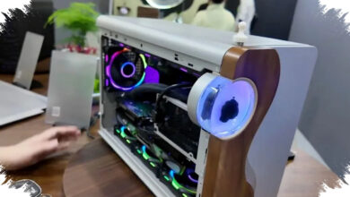 Amiiba Ferra Bawa Ferrofluid Ke Panel Depan, Casing MicroATX Ini Terlihat Seperti Pajangan Hidup