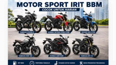 Bukan Lagi Motor Boros, Deretan Sport Ini Tetap Gagah Untuk Harian dan Hemat BBM