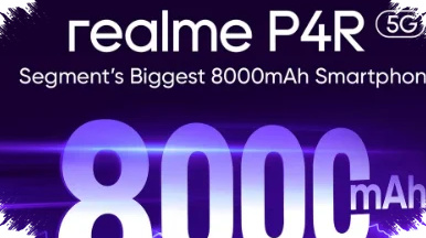 Baterai 8.000mAh Jadi Andalan Realme P4R 5G, Siap Bertahan Hingga Tiga Hari Pemakaian