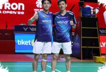 Raymond/Joaquin Sempat Tertekan, Tetap Singkirkan Juara Dunia 2021 Dan Ke Semifinal Indonesia Open