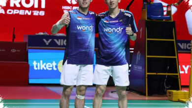 Raymond/Joaquin Sempat Tertekan, Tetap Singkirkan Juara Dunia 2021 Dan Ke Semifinal Indonesia Open