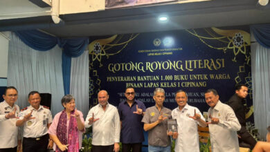 NasDem Turun Tangan Dorong Literasi Di Lapas, 1.170 Buku Ditebar Untuk Warga Binaan