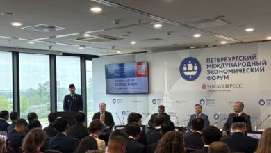 AHY Tawarkan Tiga Agenda Infrastruktur, RI Ingin Jadi Penghubung ASEAN dan EAEU