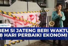 Rupiah Melemah Disorot Mahasiswa Jateng, Pemerintah Diberi Batas 18 Hari Sebelum Aksi Lanjutan