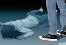Sri Rahayu Tewas Ditusuk Di Trotoar Chitose, Polisi Tahan WNI 27 Tahun Di Tempat Kejadian