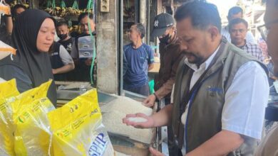 Harga Pangan Bandung Masih Terkendali, Daging Sapi Tetap Bertahan Tinggi Di Pasar Astana Anyar