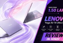Baterainya Bisa Tembus 21 Jam, Lenovo Yoga Air 14 Ultra Aura Tetap Ringan 975 Gram