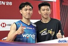 Raymond/Joaquin Hadapi Final Ketat di Istora, Joaquin Siapkan Nazar Lari Keliling Lapangan